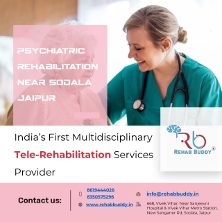 Psychiatric Rehabilitation Near Sodala Jaipur - Rehab Buddy