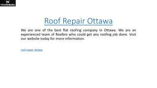 Roof Repair Ottawa  Wolfenburg.ca