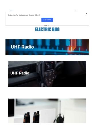 UHF Radio