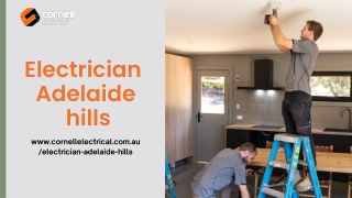 electrician Adelaide hills