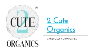 2 Cute Organics vitamin c serum