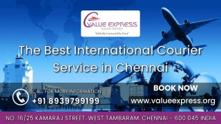 Express International Parcel Delivery From Chennai