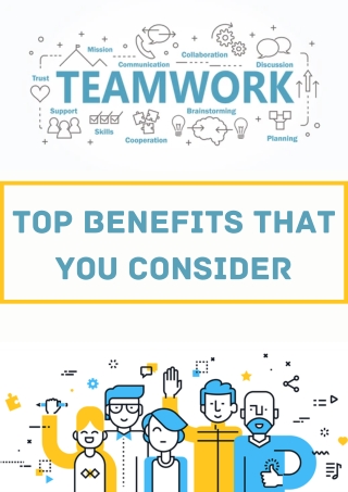 Top Benefits That You Consider team works