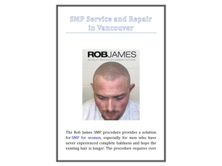 SMP Service and Repair in Vancouver