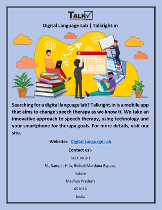 Digital Language Lab | Talkright.in