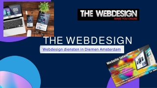 webdesign diensten in diemen Amsterdam