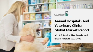 Animal Hospitals And Veterinary Clinics Global Market Size, Share, Trends Analysis, By Type, By Animal Type, By Sector,