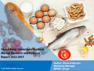 Food Intolerance Products Market Research and Forecast Report 2022-2027