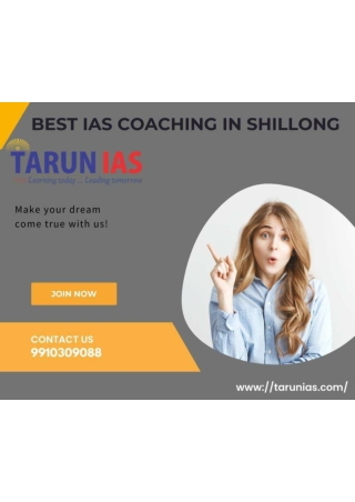 Top IAS Coaching In Shillong Tarun IAS