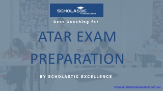 Best Coaching for ATAR exam Preparation by Scholastic Excellence
