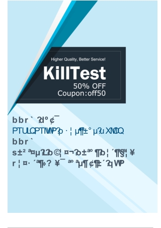 Pass 156-215.81 Exam With Killtest Real Exam Questions