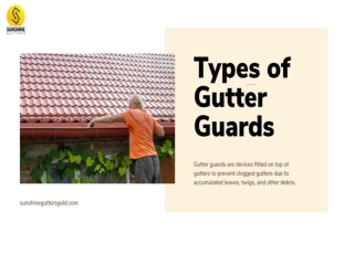 Types of gutter guards