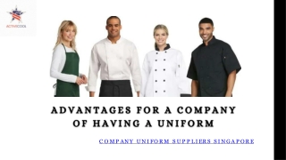 Company Uniform Suppliers Singapore