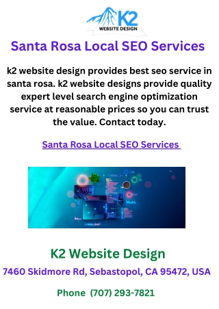 Santa Rosa Local SEO Services