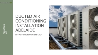 Ducted Air Conditioning Systems Adelaide | Thompson Air