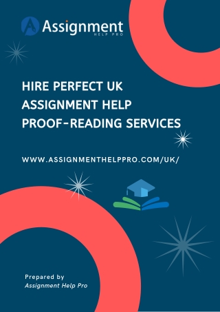 Hire Perfect UK Assignment Help Proof-Reading Services