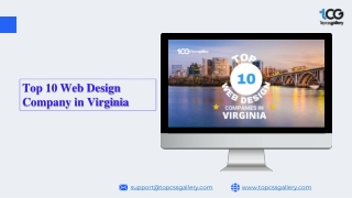 Top 10 Web Design Company in Virginia