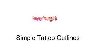 Simple Tattoo Outlines