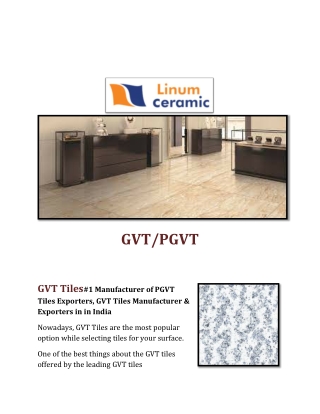 GVT tile linum