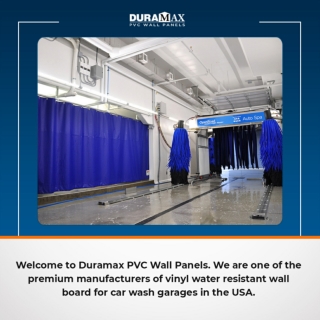 Maintain the Cleanliness of Your Car Wash Garage with Premium Quality PVC Panels