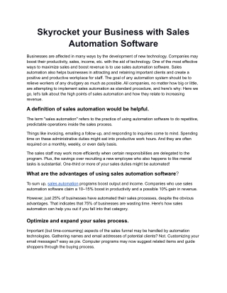 Skyrocket your business with sales automation software.docx