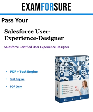100% Free Salesforce User-Experience-Designer Exam with Sample Questions | Veri