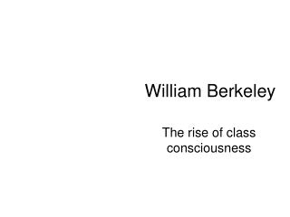 William Berkeley