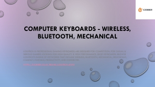 Computer Keyboards - Wireless, Bluetooth, Mechanical