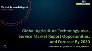 Agriculture Technology-as-a-Service Market Size is Expected to total US$ 3796.1