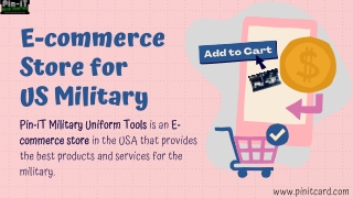 E-commerce Store for US Military