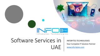 Software Services in UAE