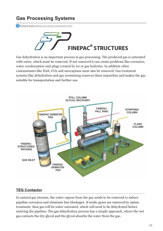 finepacindia.in-Gas Processing Systems