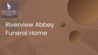 Riverview Abbey