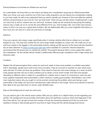 What I Wish I Knew a Year Ago About buy used cars Clarborough