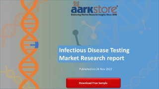 Infectious Disease Testing Market Research report