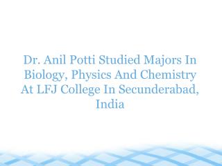 Anil Potti