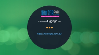 Promotional luggage Bag