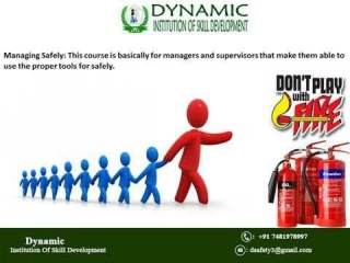 Acquire The Best Safety Institute in Patna By DISD