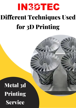 Best Online 3d Printing Services | In3dtec Technology co., Ltd.