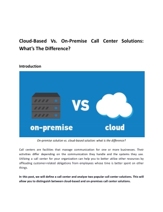 Call Center Software Moving Beyond a Call Center