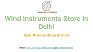Wind Instruments Store in Delhi