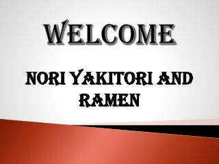 Yakitori in Tompkinsville