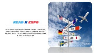 Read n Expo Specializes In Fashion Travel and Tourism