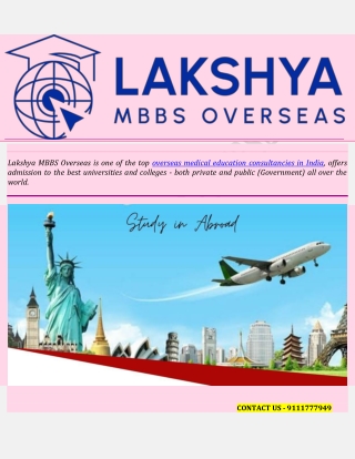 MBBS Abroad Consultants in Pune