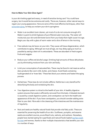 How to Make Your Skin Glow Again.docx