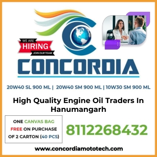 High Quality Engine Oil Traders In Hanumangarh