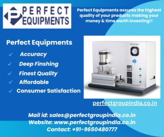 Perfect Equipments | Perfect Group India