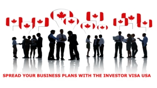Spread your business plans with the investor visa USA