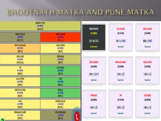 black satta game with lowest satta king up