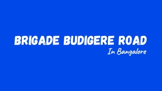 Brigade Budigere Road Bangalore E brochure